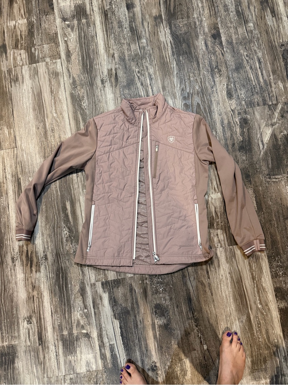 Ariat Mauve Quilted Softshell Utility Jacket